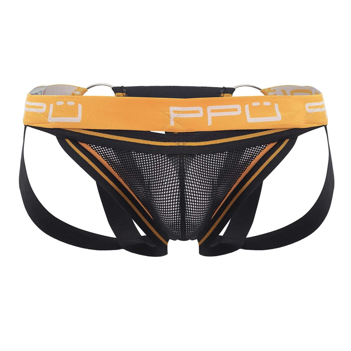 PPU Men's Underwear 2305 Mesh Jockstrap Color Orange