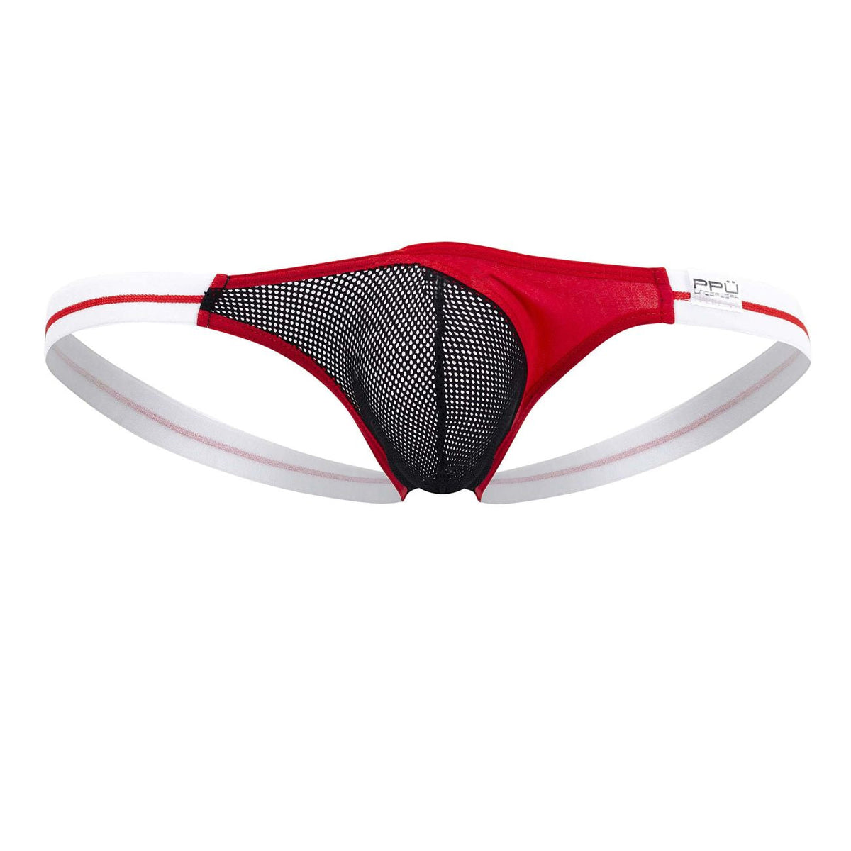 PPU Men's Underwear 2306 Thong or Jockstrap Color Red