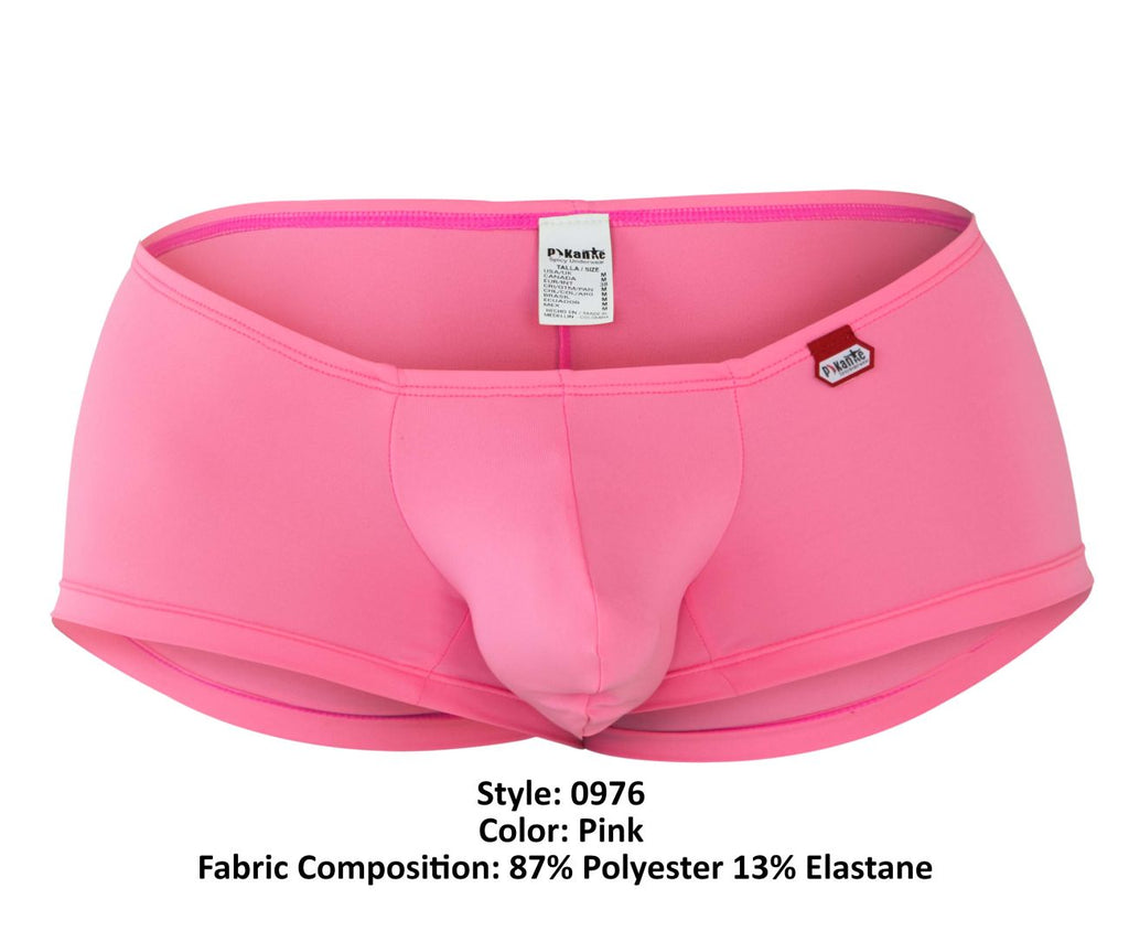 Pikante Men's Underwear PIK 0976 Angola Trunks Color Pink