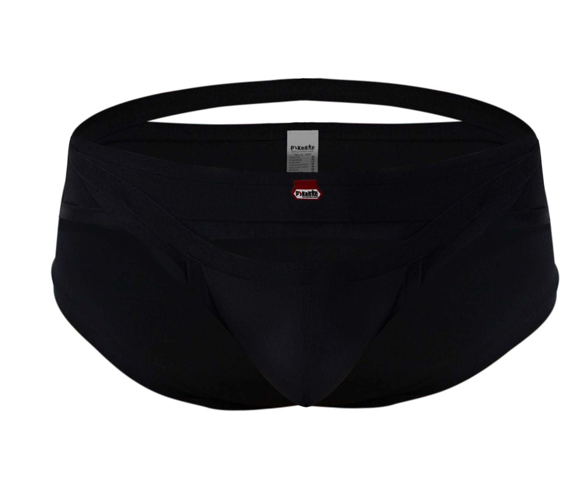 Pikante Men's Underwear PIK 1026X Verona Briefs Color Black