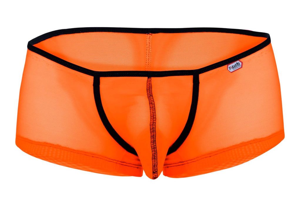 Pikante Men's Underwear PIK 1273 Sonar Trunks Color Orange