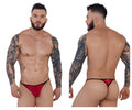 Pikante Men's Underwear PIK 1279 Sonar Thongs Color Red