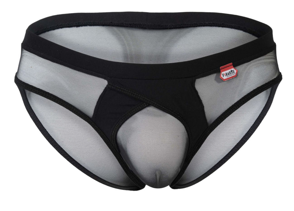 Pikante Men's Underwear PIK 1289 Itadaki Briefs Color Black