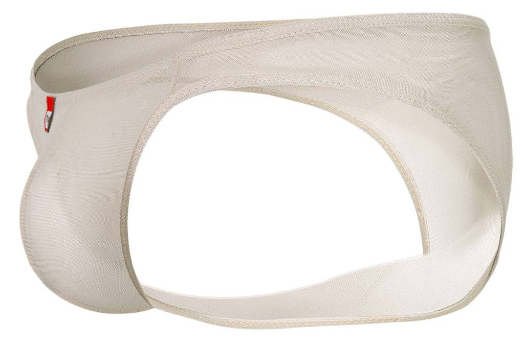 Pikante Men's Underwear PIK 1822 Luxury Briefs Color Beige Mesh
