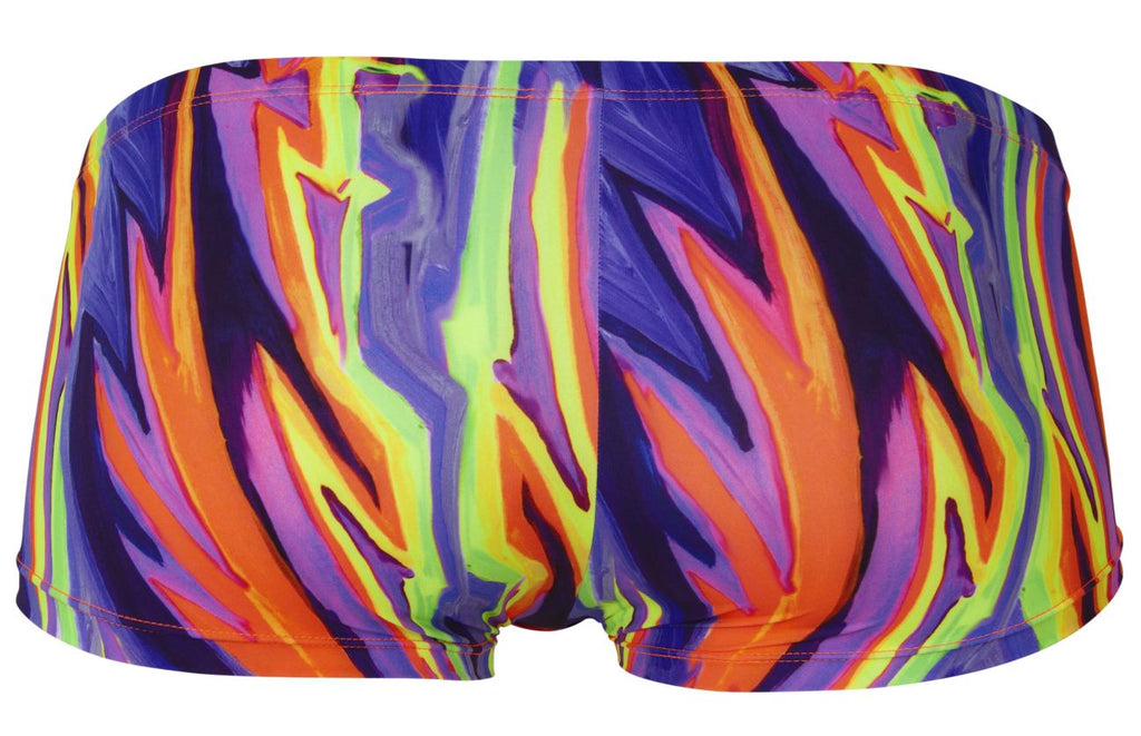 Pikante Men's Underwear PIK 1828 Abstract Trunks Color Purple