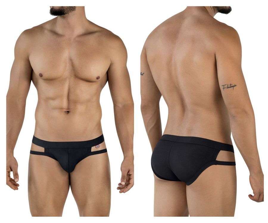 Pikante Men's Underwear PIK 2114 Lenox Briefs Color Black