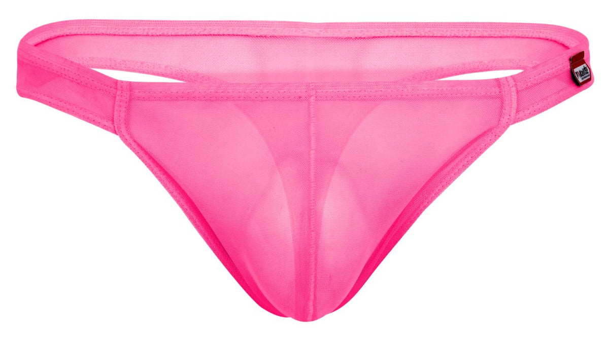Pikante Men's Underwear PIK 2115 Amusing Thongs Color Fuchsia Mesh