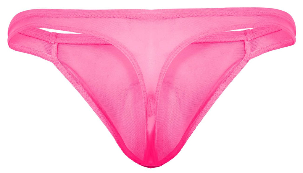 Pikante Men's Underwear PIK 2115 Amusing Thongs Color Fuchsia Mesh