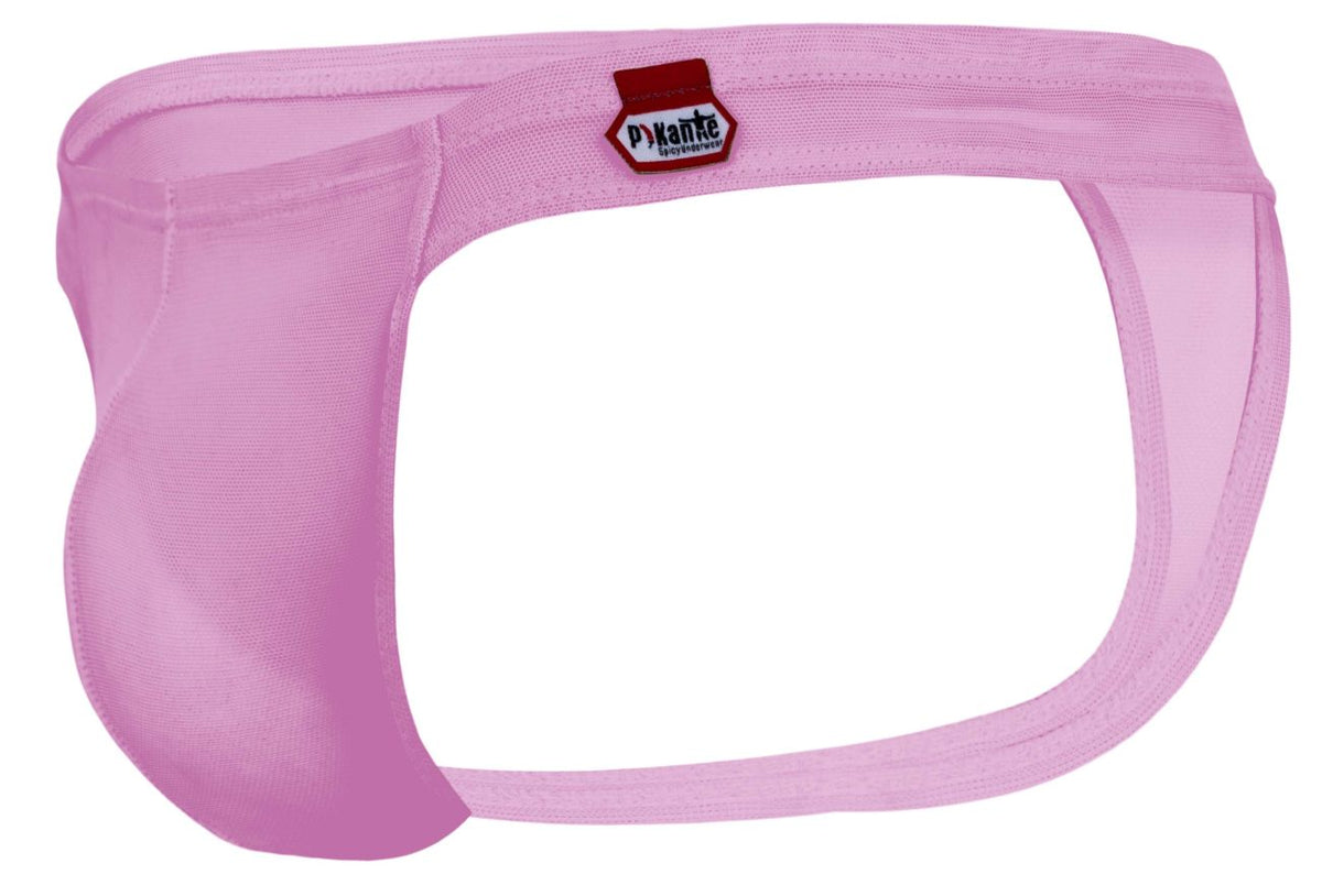 Pikante Men's Underwear PIK 2115 Amusing Thongs Color Lilac Mesh