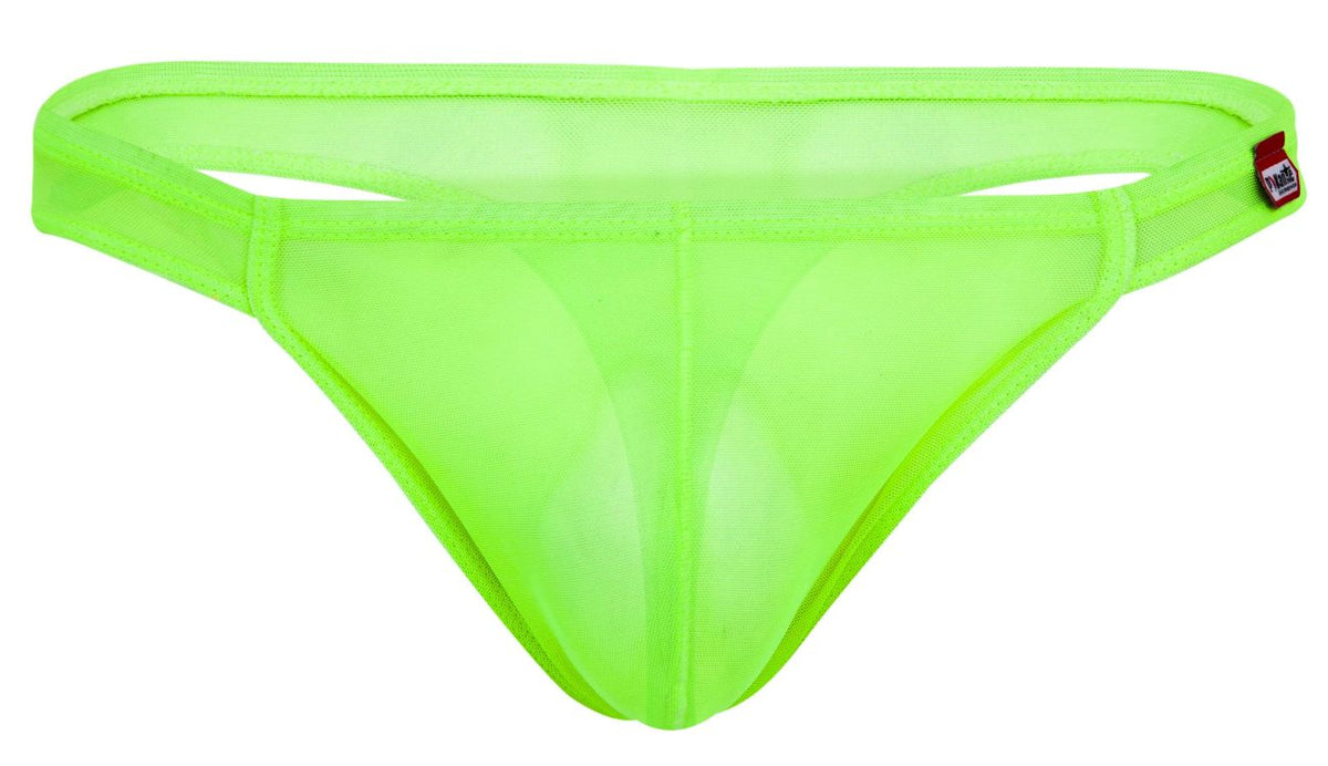 Pikante Men's Underwear PIK 2115 Amusing Thongs Color Neon Green