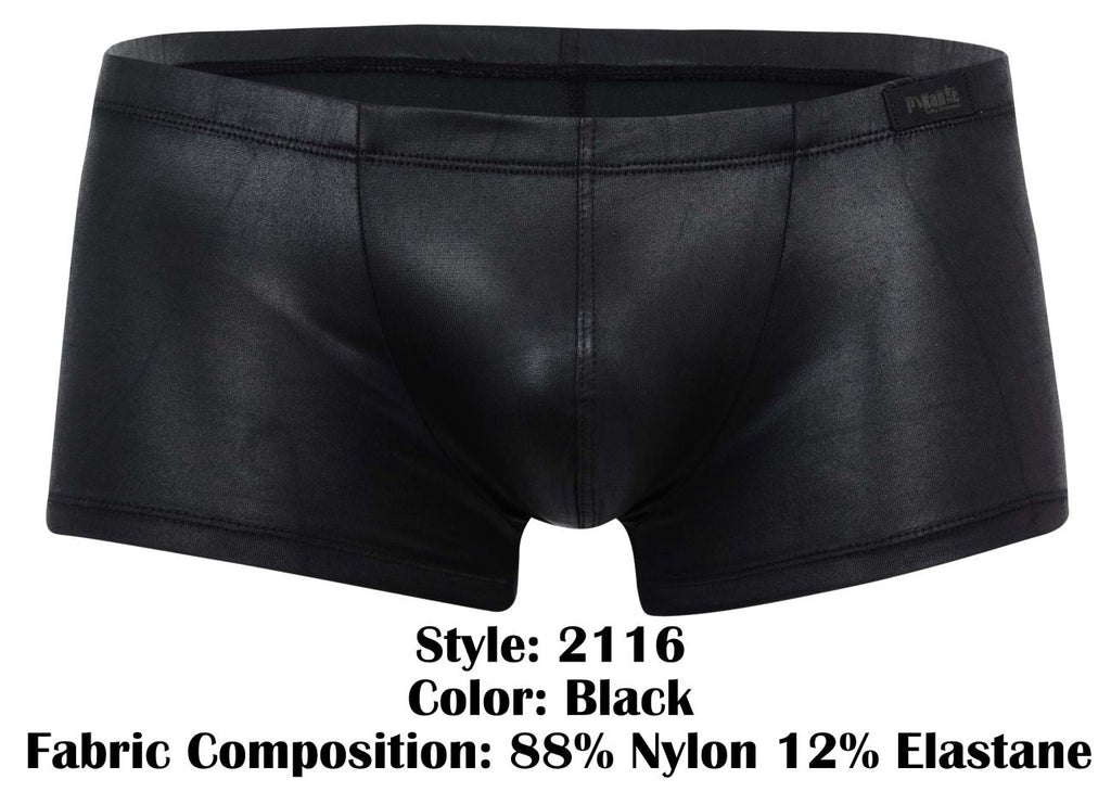 Pikante Men's Underwear PIK 2116 Candy Trunks Color Black