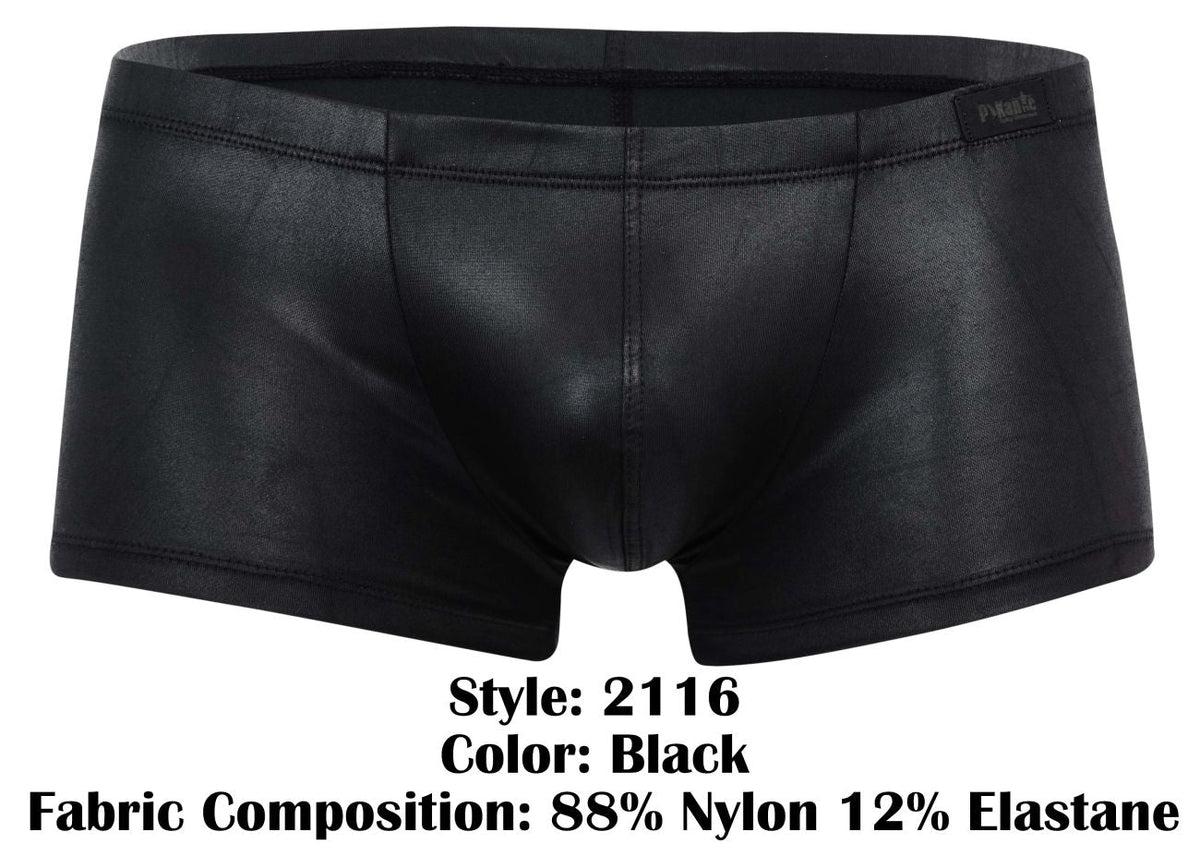 Pikante Men's Underwear PIK 2116 Candy Trunks Color Black