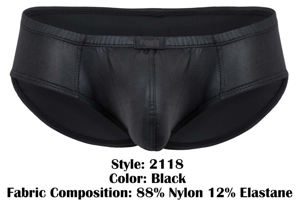 Pikante Men's Underwear PIK 2118 Candy Briefs Color Black