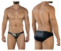 Pikante Men's Underwear PIK 2121 Gold Cup Briefs Color Black