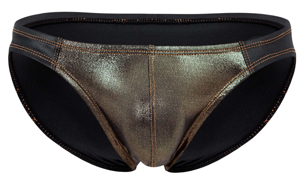 Pikante Men's Underwear PIK 2121 Gold Cup Briefs Color Black
