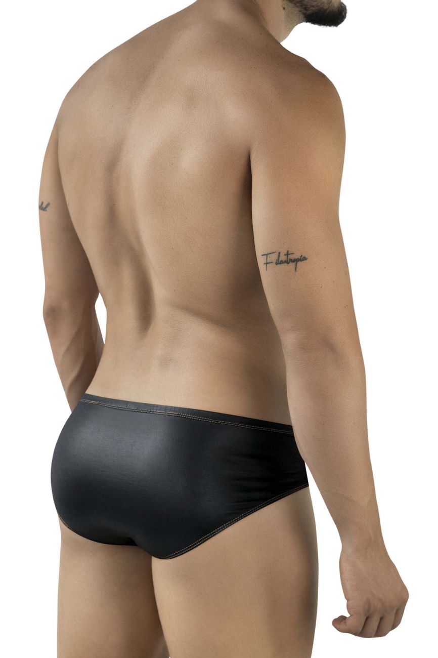 Pikante Men's Underwear PIK 2122 Gold Cup Briefs Color Black