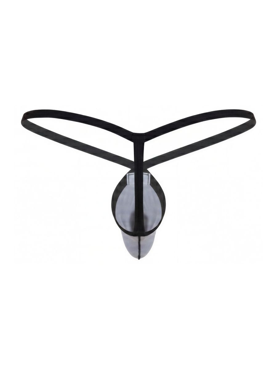 Pikante Men's Underwear 26086 Sensual Minimalist G-String Color Gray