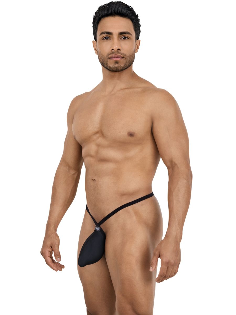 Pikante Men's Underwear 26087 Sleek Minimalist G-String Color Black