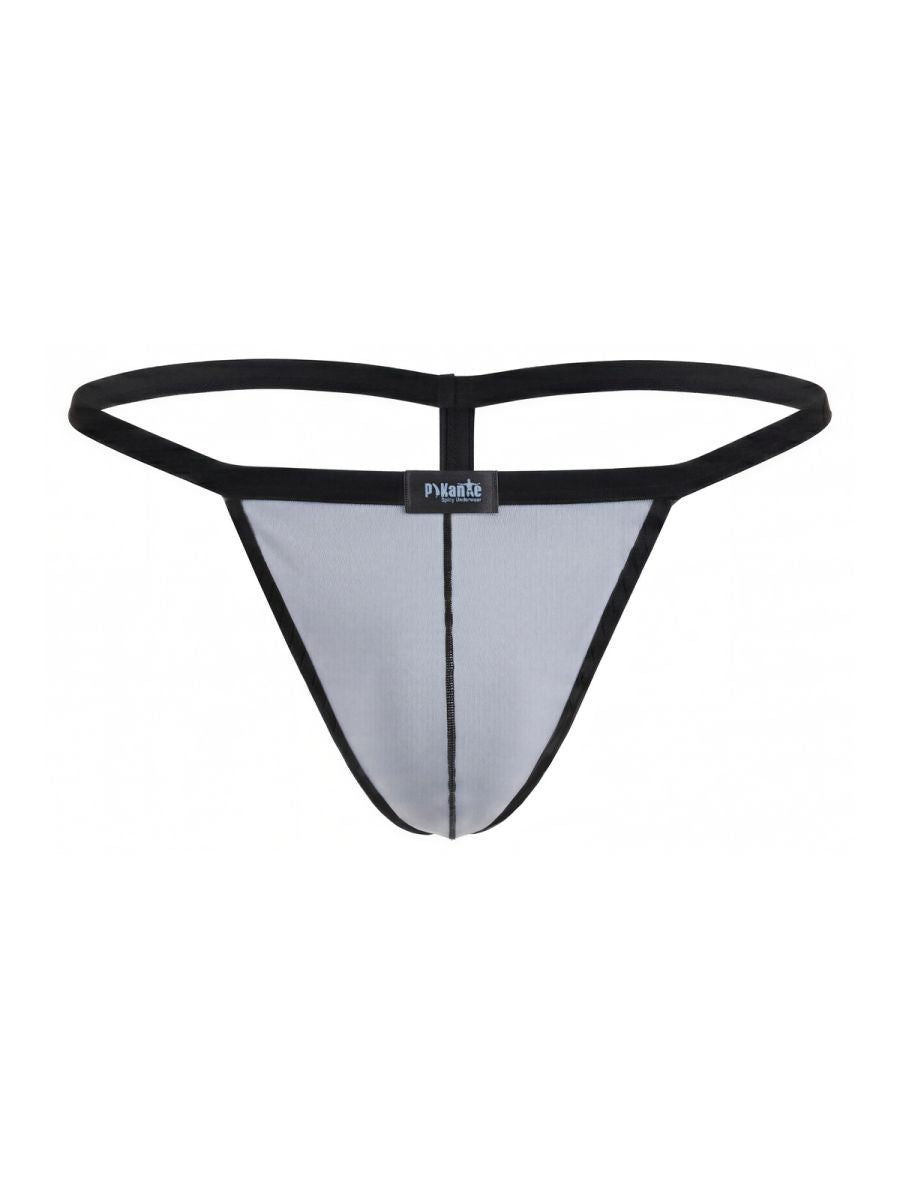 Pikante Men's Underwear PIK 26095 Nut G-String color Gray Color Gray