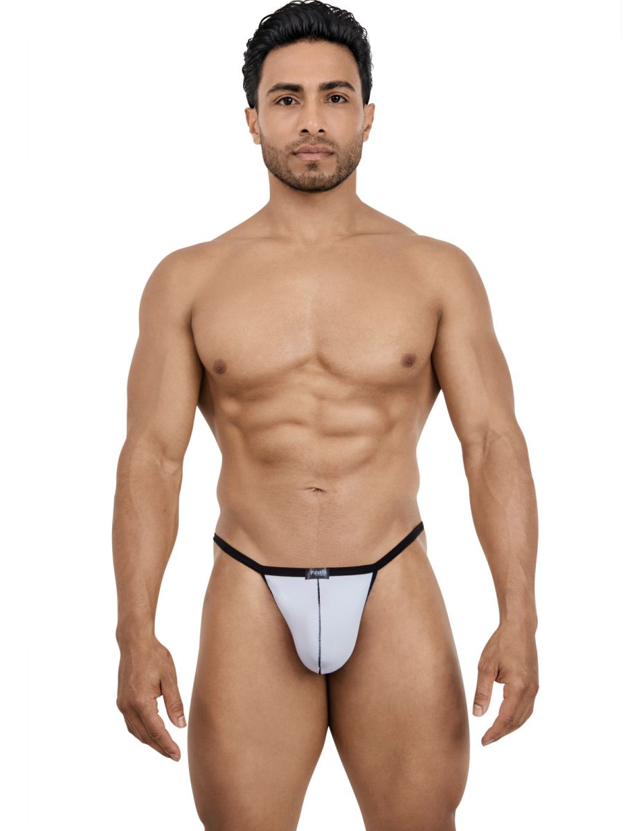 Pikante Men's Underwear PIK 26095 Nut G-String color Gray Color Gray