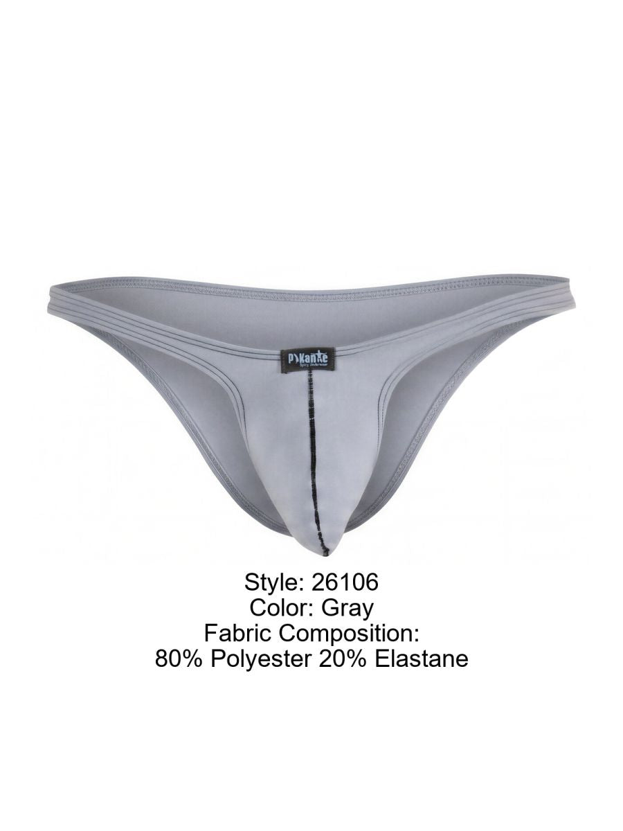 Pikante Men's Underwear Seductive PIK 26106 Neftis Bikini Color Gray