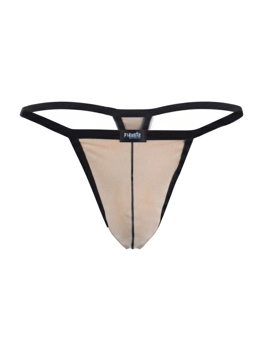 Pikante Men's Underwear PIK 26108 Khonsu Thongs Color Beige