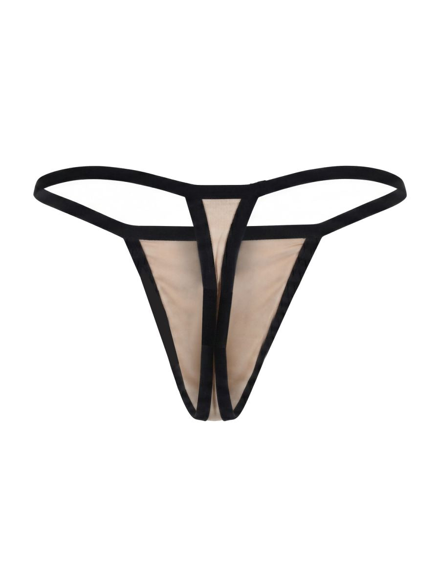 Pikante Men's Underwear PIK 26108 Khonsu Thongs Color Beige