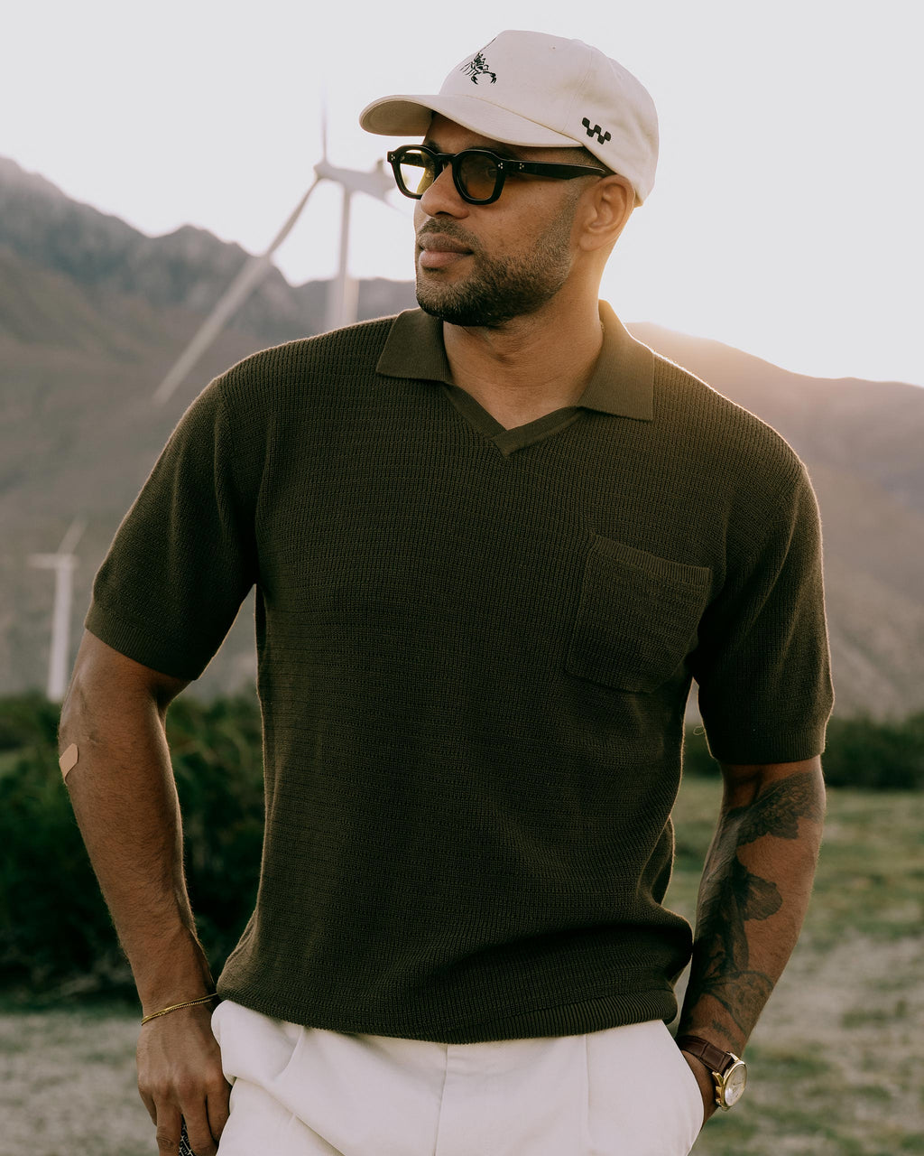 Phoenician Men's Knit Golf Polo – Catacomb