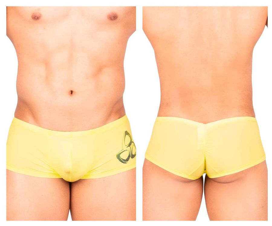 Private Structure Men's Underwear BRUT4390 Bare Hipster Color Yellow