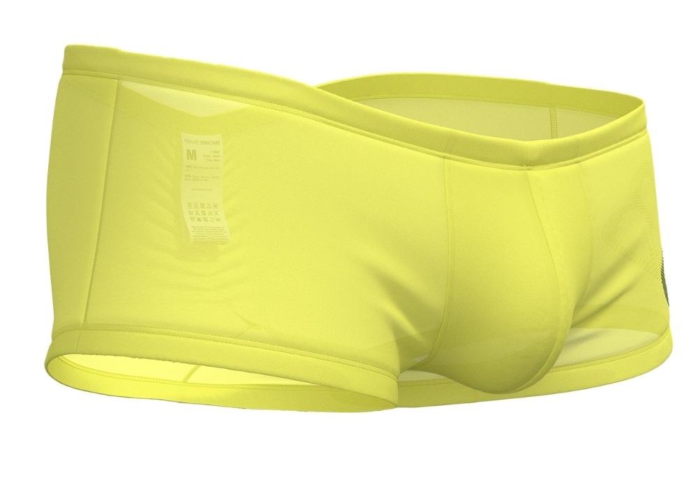 Private Structure Men's Underwear BRUT4390 Bare Hipster Color Yellow