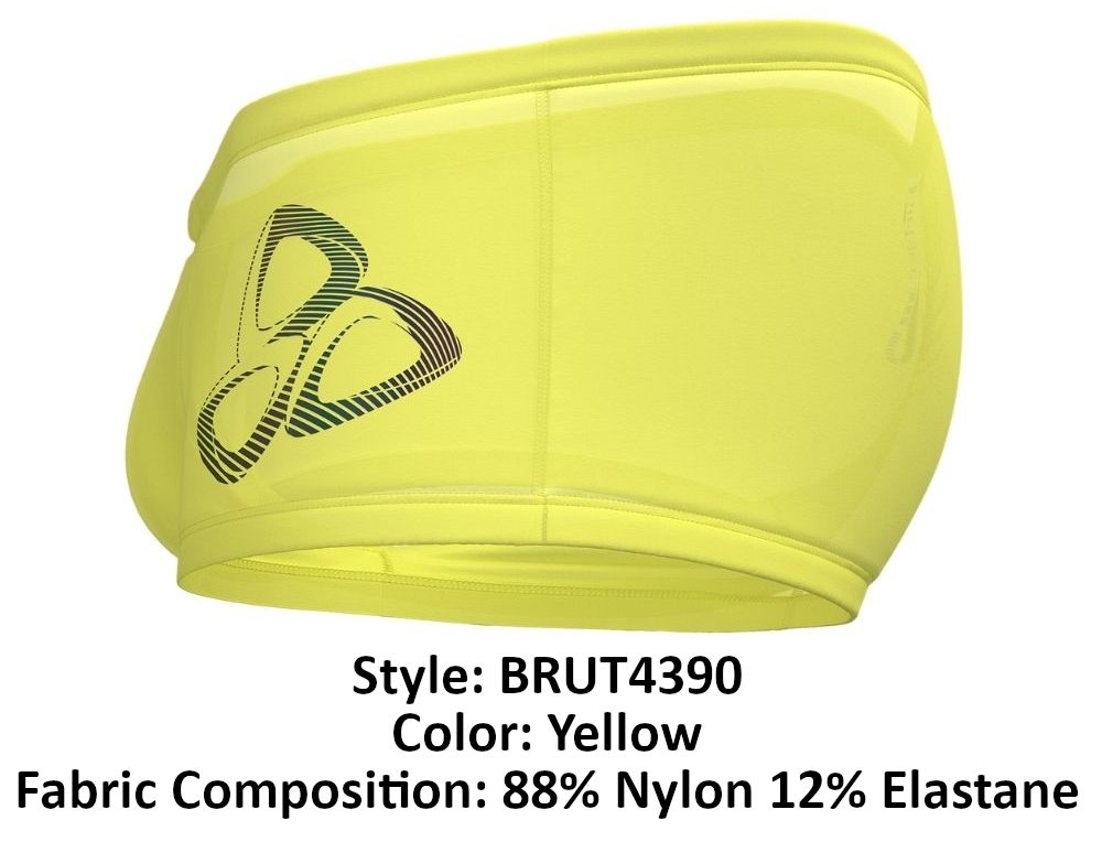 Private Structure Men's Underwear BRUT4390 Bare Hipster Color Yellow