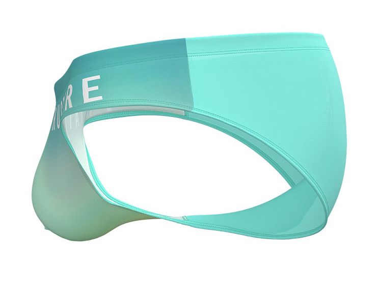 Private Structure Men's Underwear BRUT4392 Bare Bikini Color Cyan Mist
