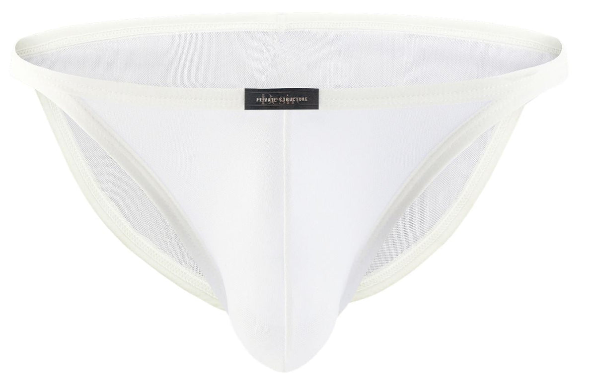 Private Structure Men's Underwear DIAMU3454BT Desire Intima Low Rise Bikini Color White