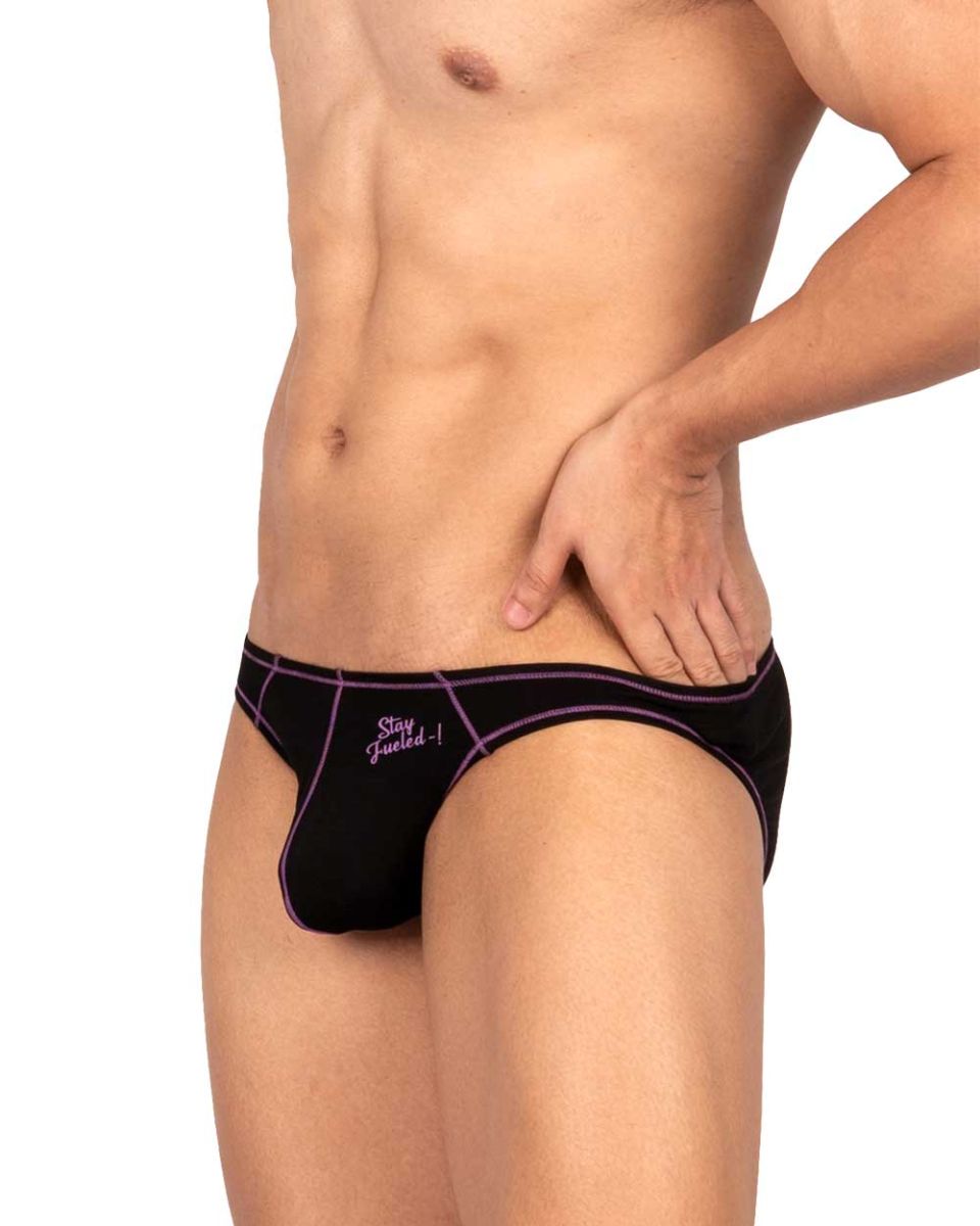 Private Structure Men's Underwear EPUS4563 Prime Eutopia Bikini Brief Color Charcoal