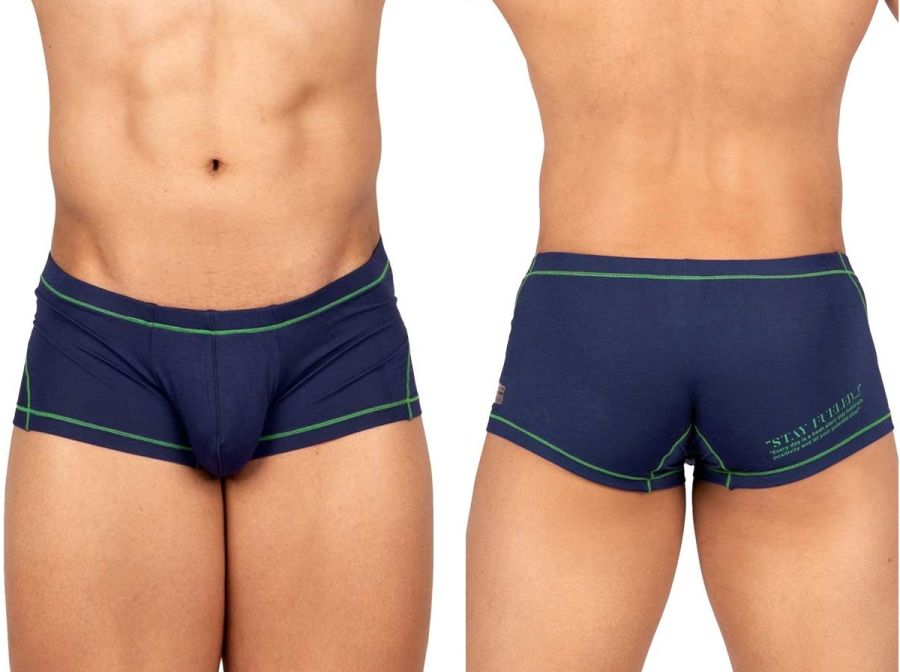 Private Structure Men's Underwear EPUS4570 Prime Elysian Hipster Color Blue