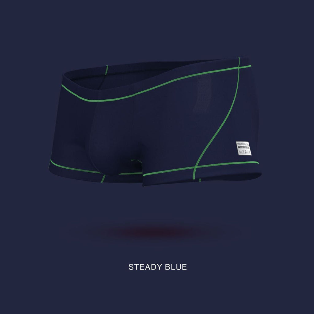 Private Structure Men's Underwear EPUS4570 Prime Elysian Hipster Color Blue