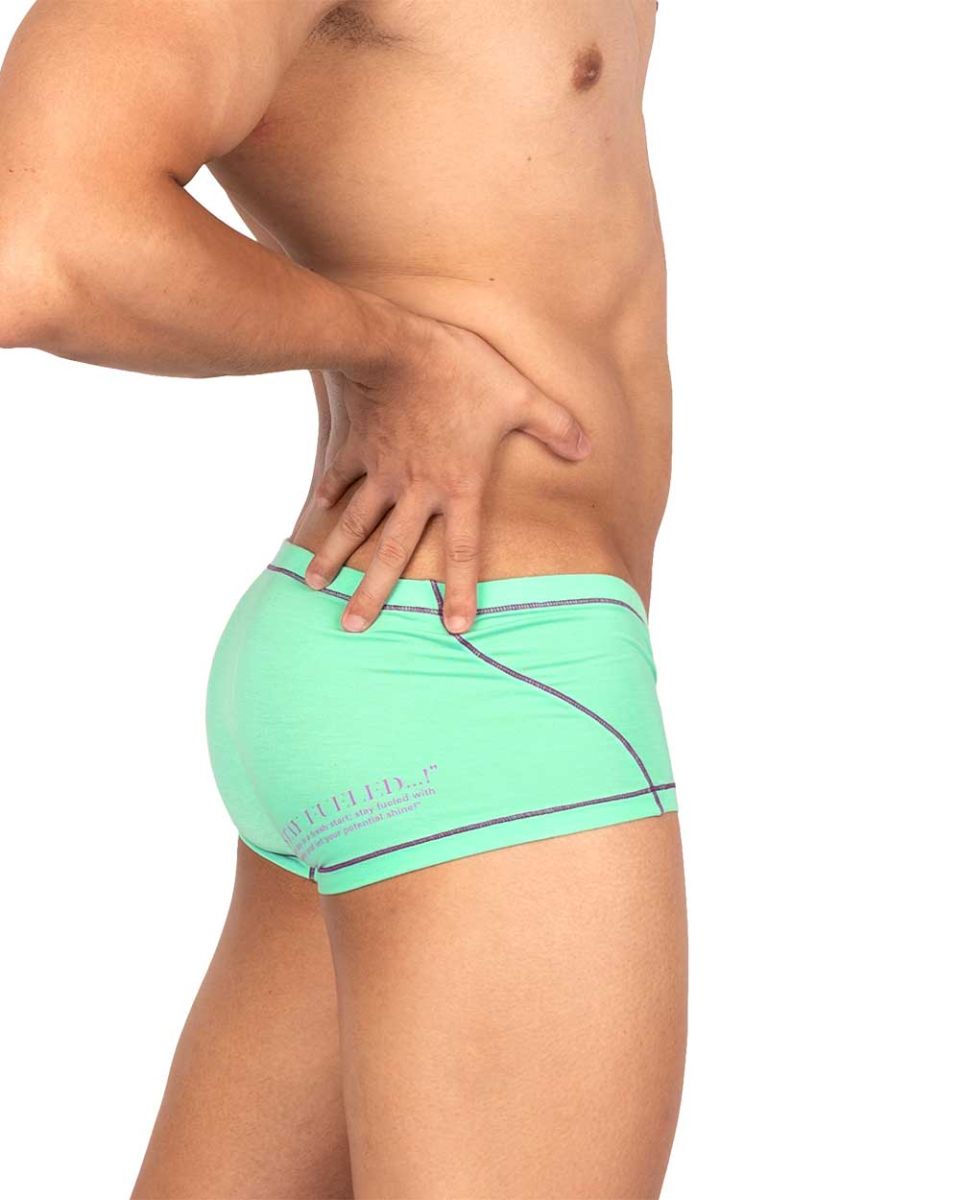 Private Structure Men's Underwear EPUS4570 Prime Elysian Hipster Color Cyan