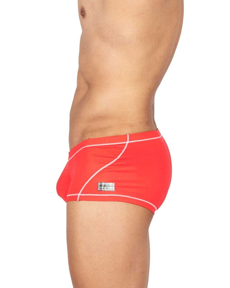 Private Structure Men's Underwear EPUS4570 Prime Elysian Hipster Color Red