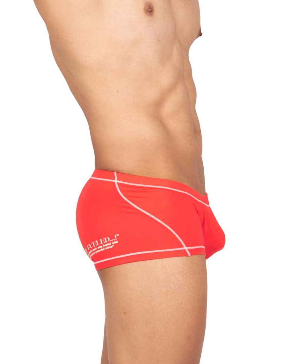 Private Structure Men's Underwear EPUS4570 Prime Elysian Hipster Color Red
