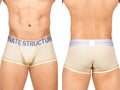 Private Structure Men's Underwear MOUX4103 Mo Lite Mid Waist Trunk Color Cream