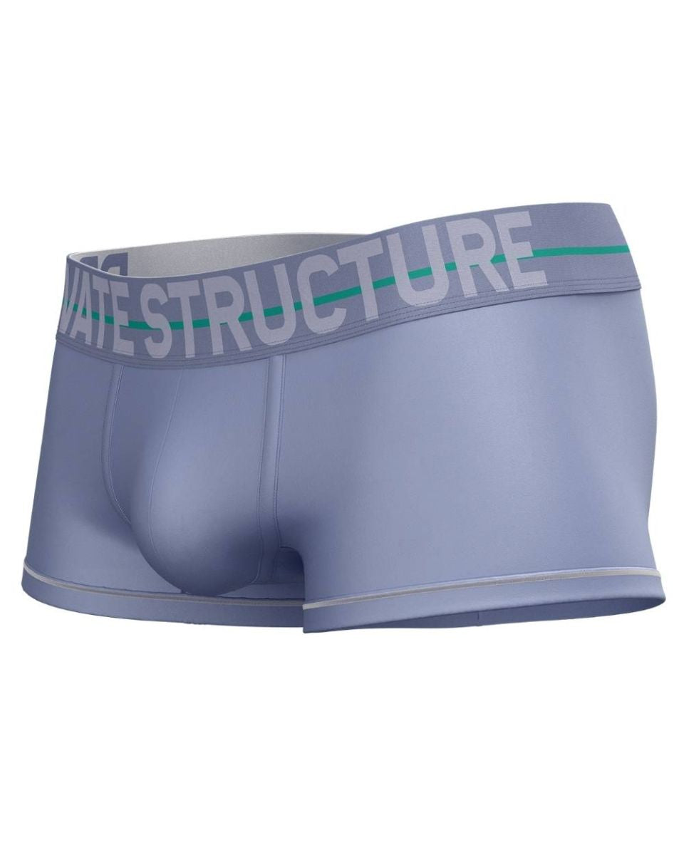 Private Structure Men's Underwear MOUX4103 Mo Lite Mid Waist Trunk Color Lilac