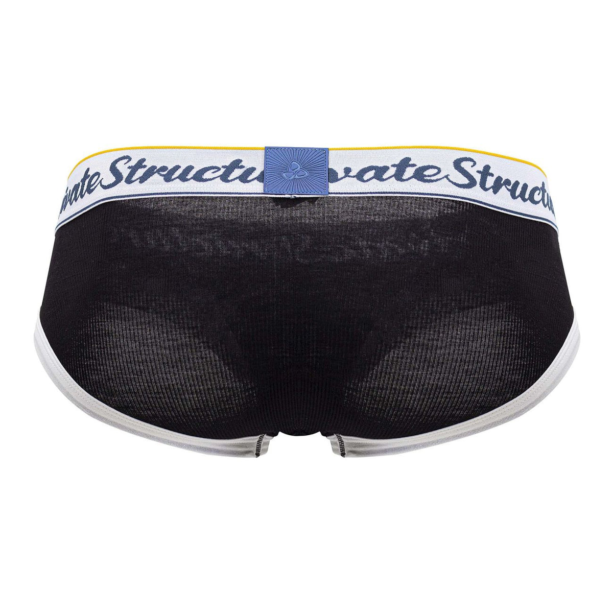 Private Structure Men's Underwear SCUS4529 Classic Mid Waist Mini Briefs Color Black