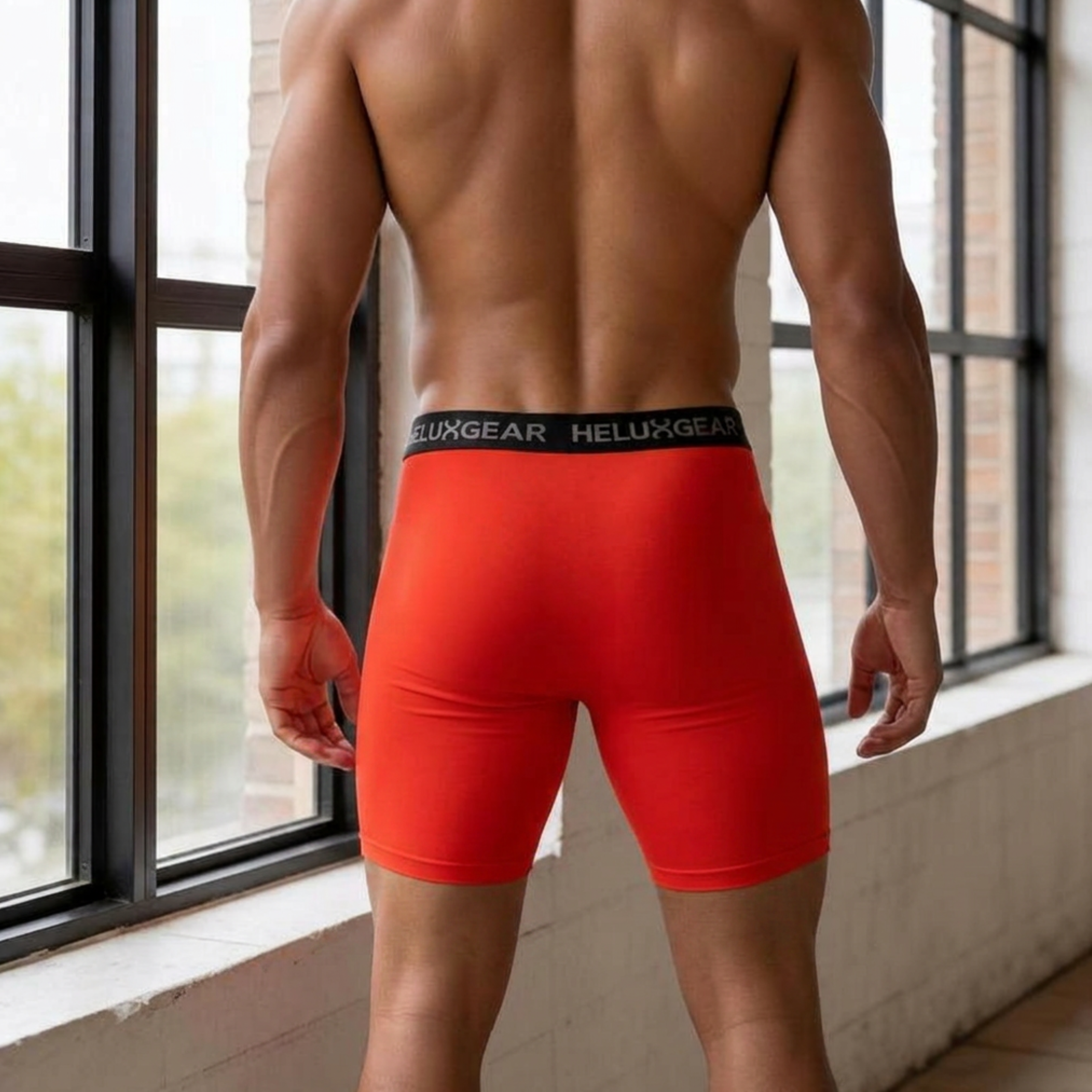 Red Microfiber Boxer Brief 2nd Edition