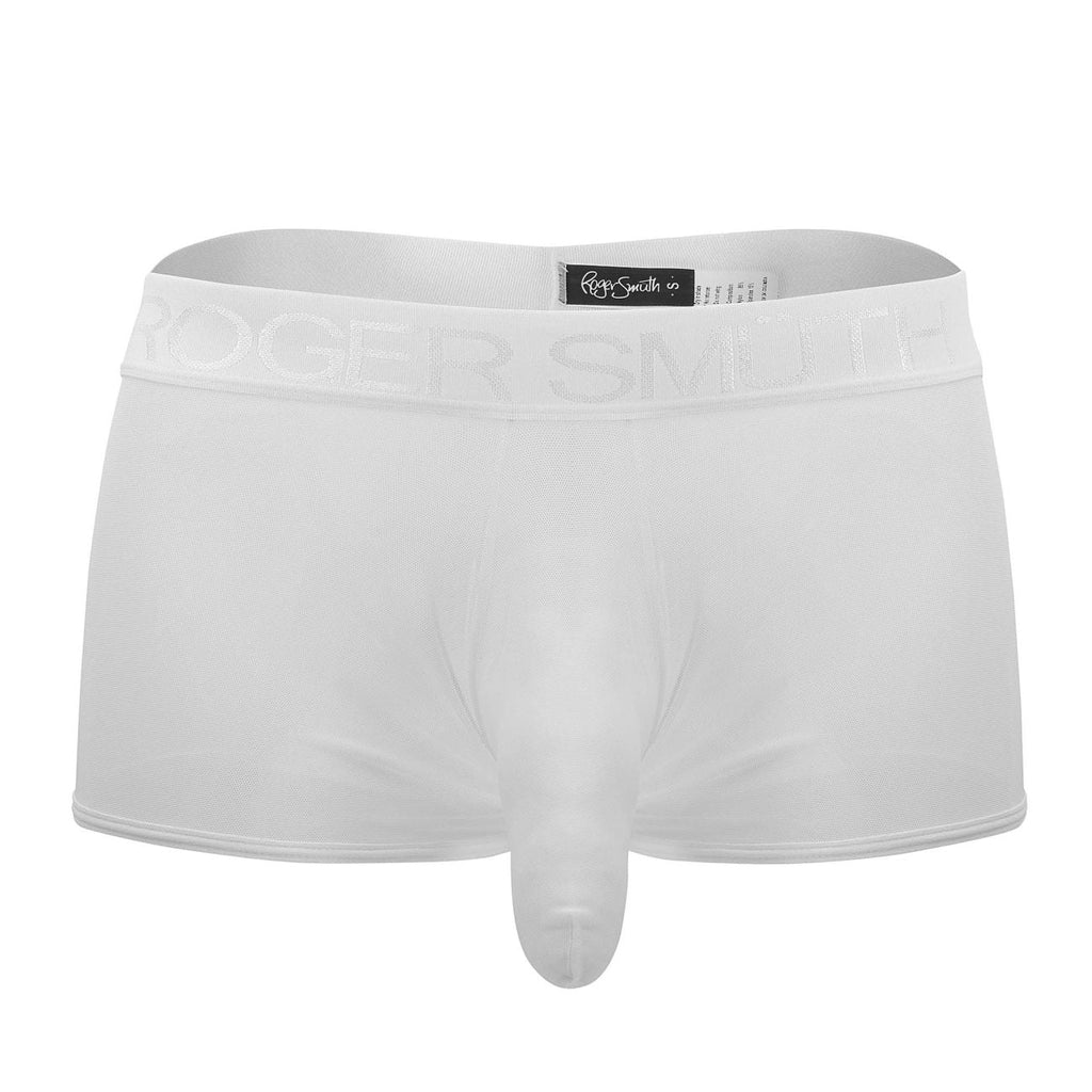 Roger Smuth RS072 Men's Underwear Trunks Color White