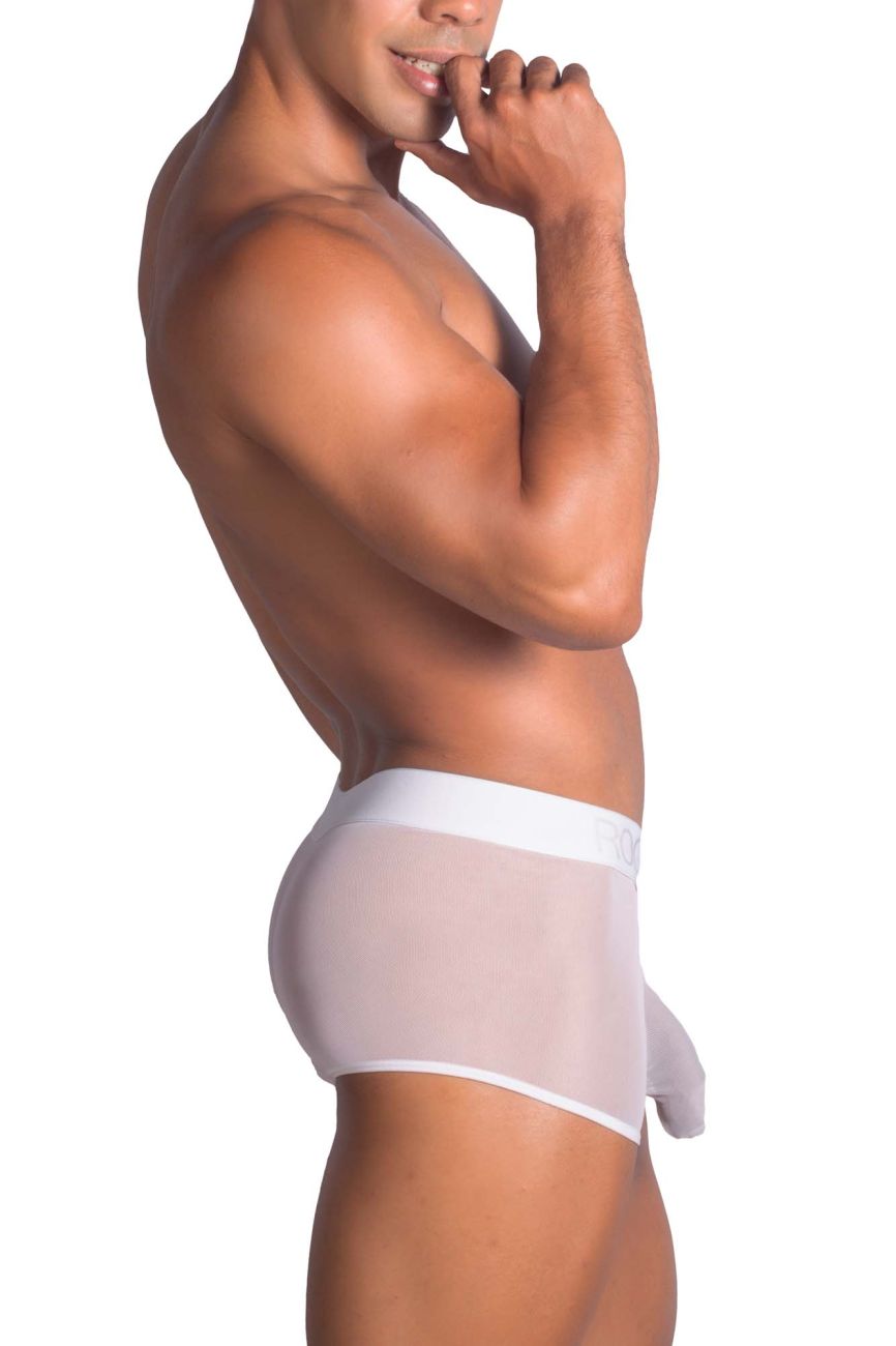 Roger Smuth RS072 Men's Underwear Trunks Color White
