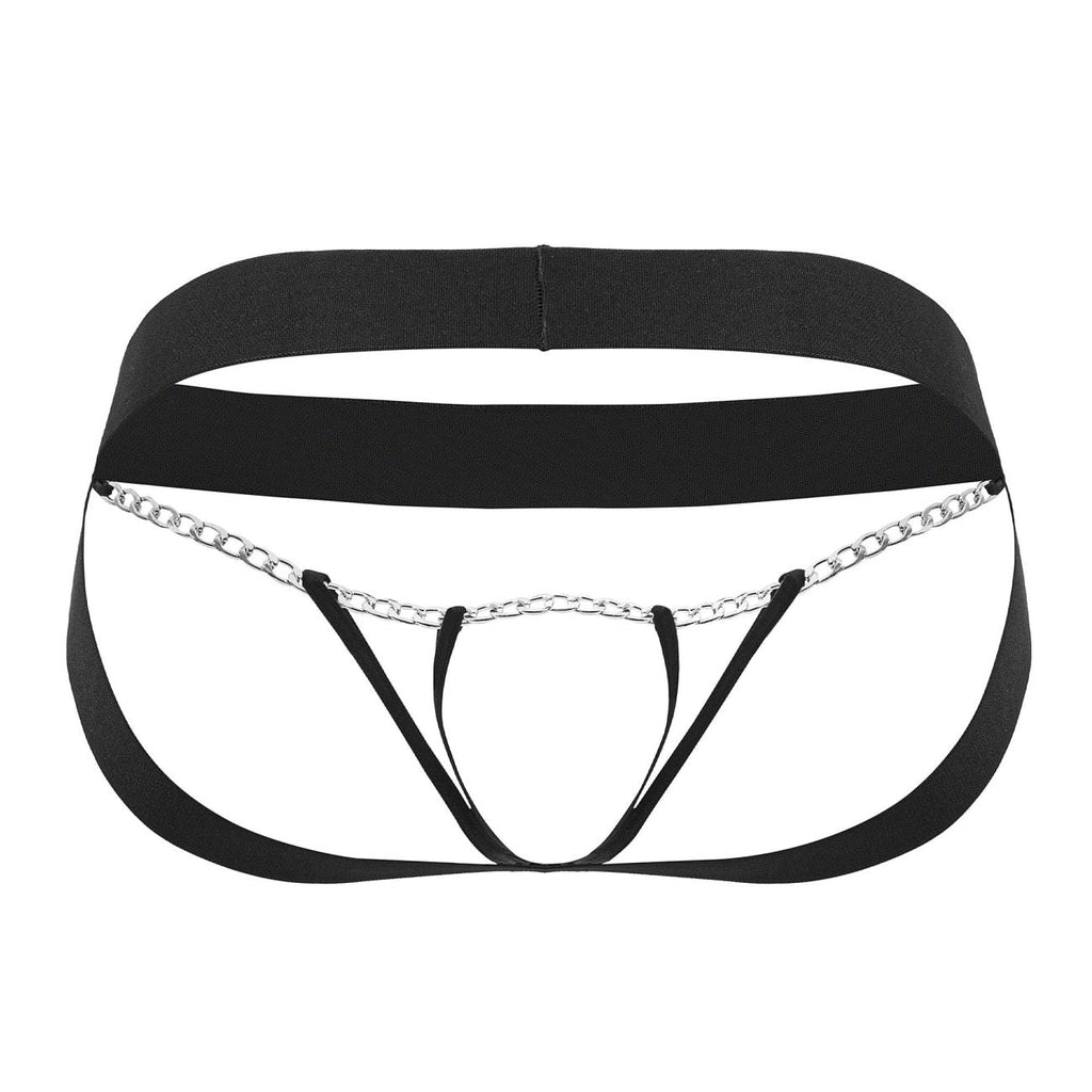 Roger Smuth RS086 Men's Underwear Jock-Thong Color Black