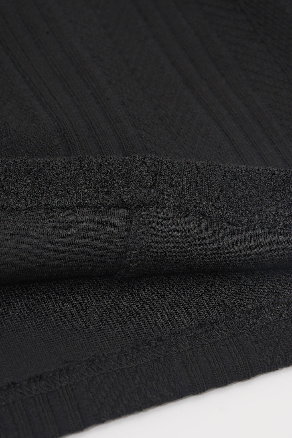Men's Long Sleeve Knit Sweater with Textured Pattern