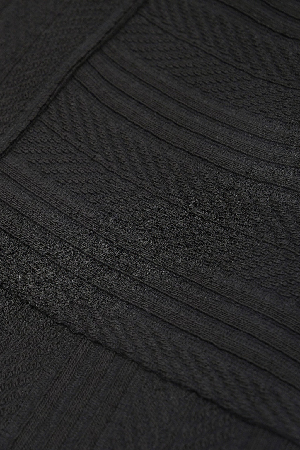 Men's Long Sleeve Knit Sweater with Textured Pattern