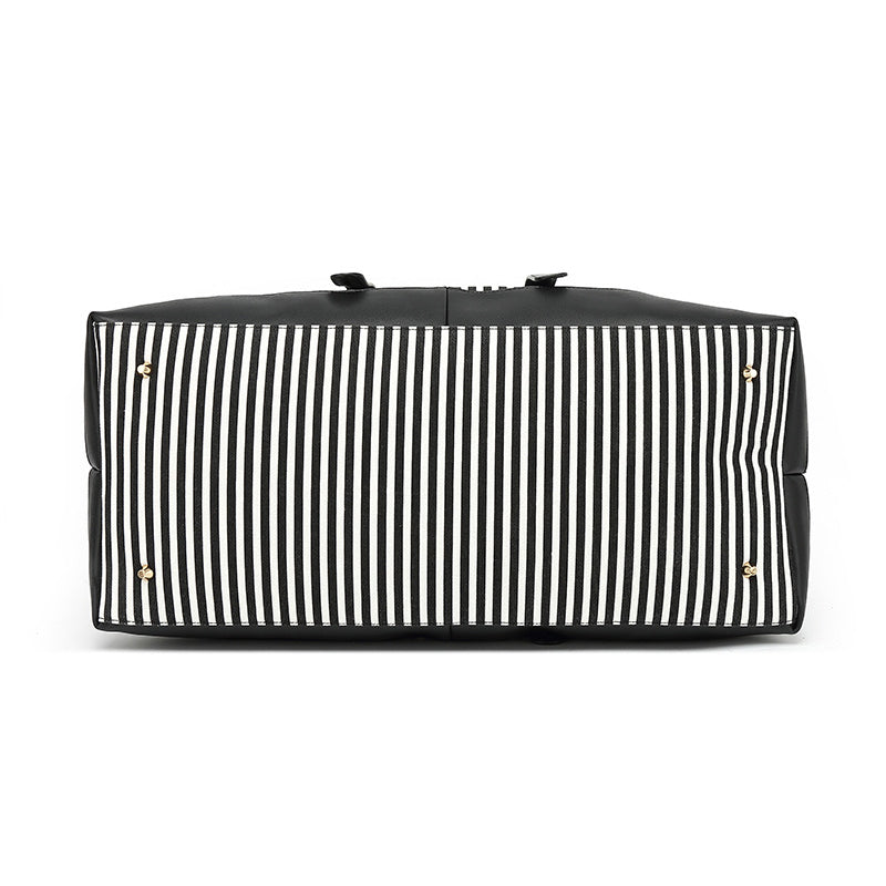 Stylish Canvas Duffle Bag Waterproof Canvas Travel Bag Women Canvas Gym Bag Weekender Bag YY957-3