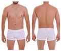 Mundo Unico Men's Underwear 22110100101 Naviero Trunks Color 29-White